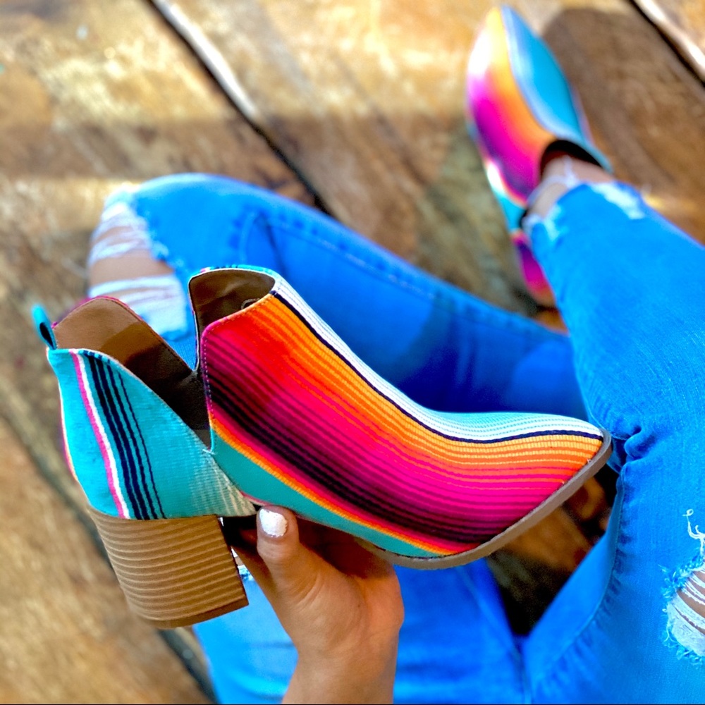 Serape Booties - Picture 13 of 16